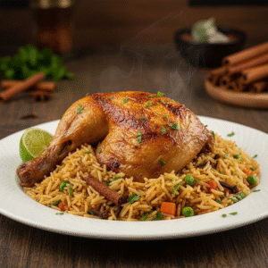 Qtr. Chicken with Rice